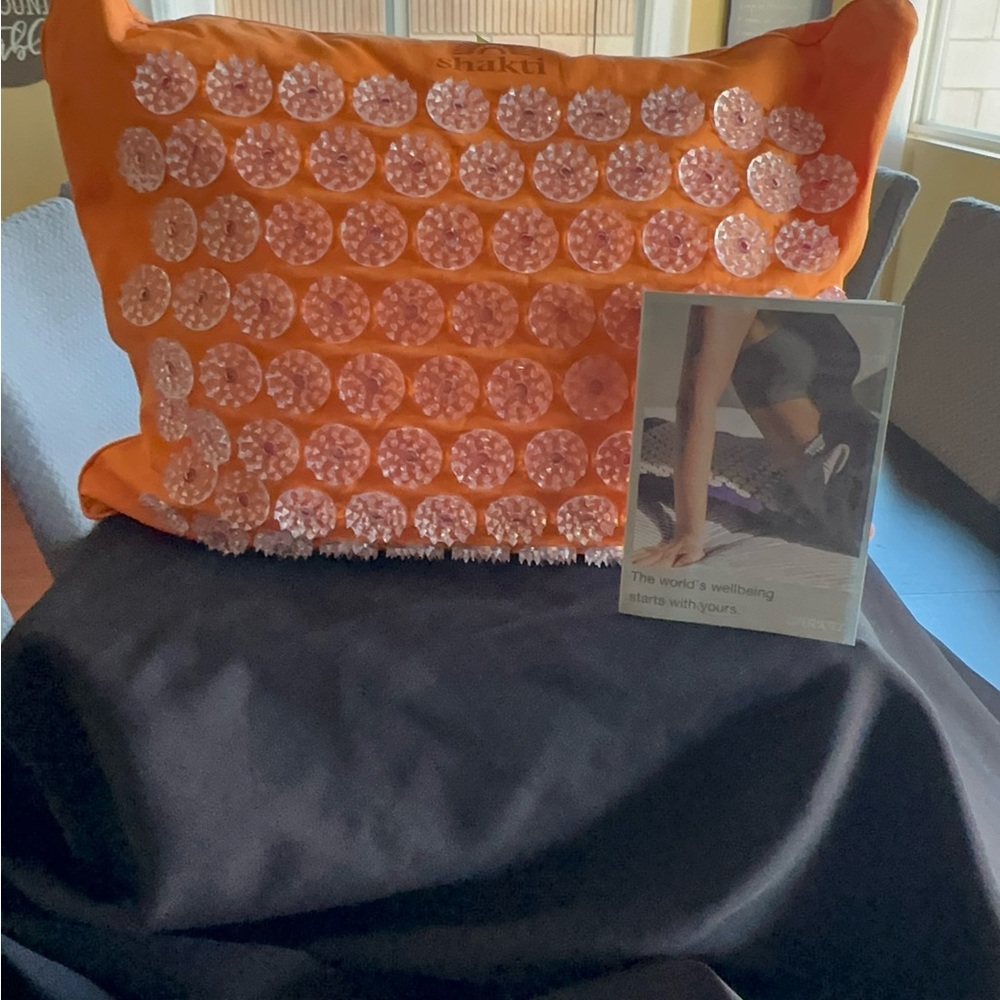 eshakti Orange Acupressure Pillow